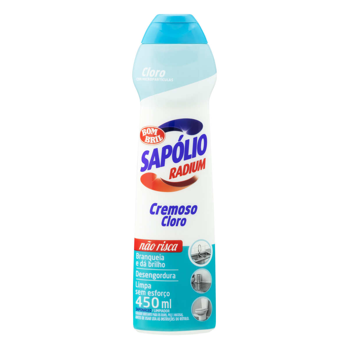 Saponáceo Cremoso Sapólio Radium Squeeze 450ml
