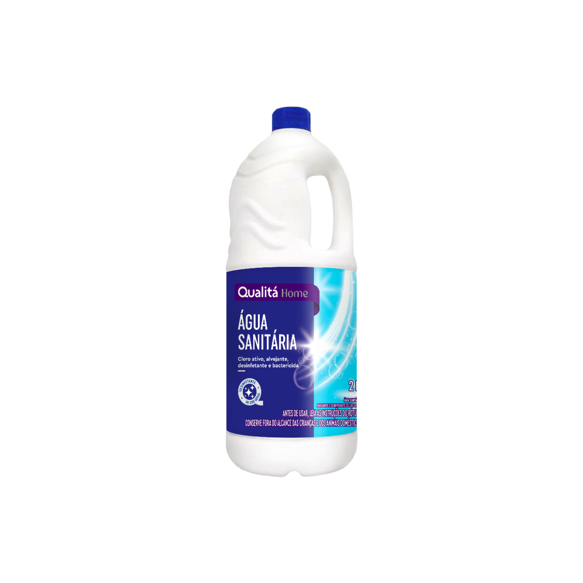 Água Sanitária Qualitá Home Frasco 2l