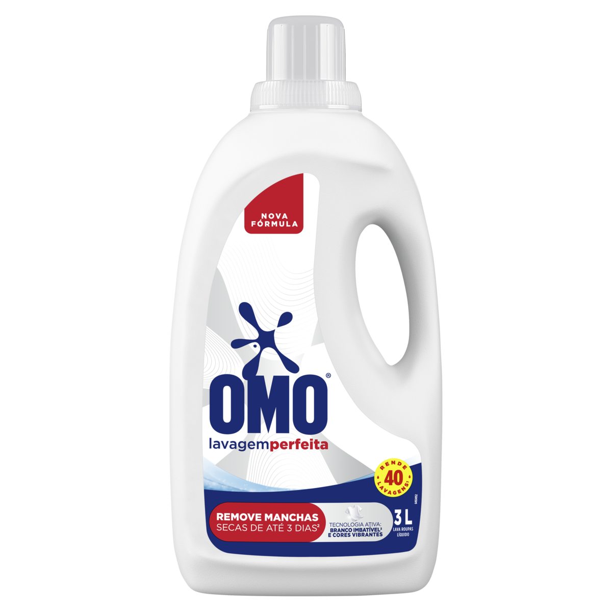 Lava-Roupas Líquido Omo Lavagem Perfeita Galão 3l