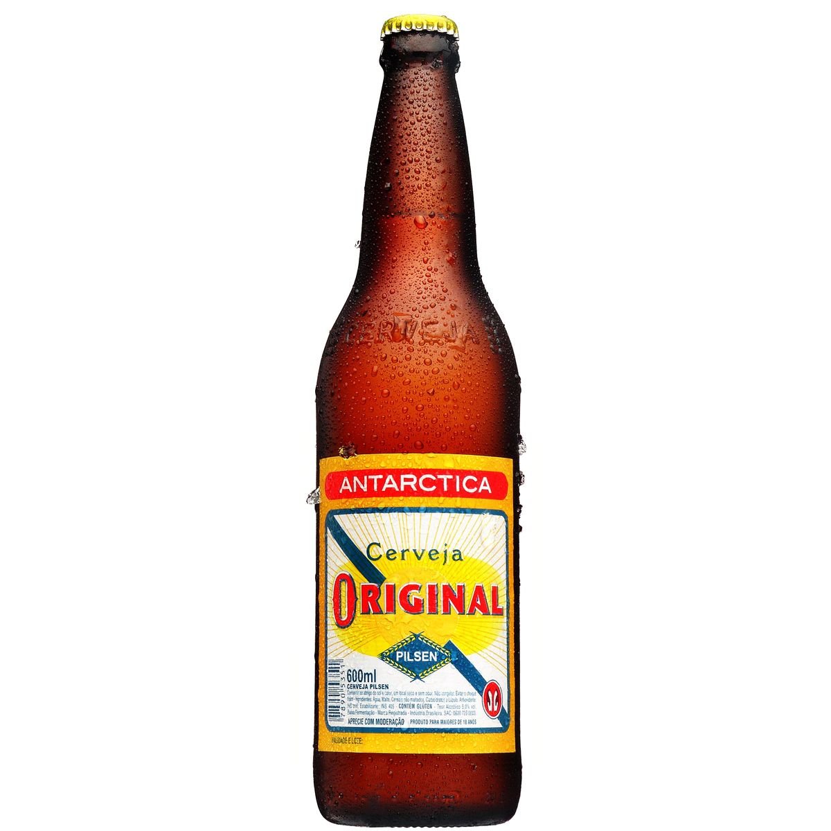Cerveja ANTARCTICA Original Garrafa 600ml