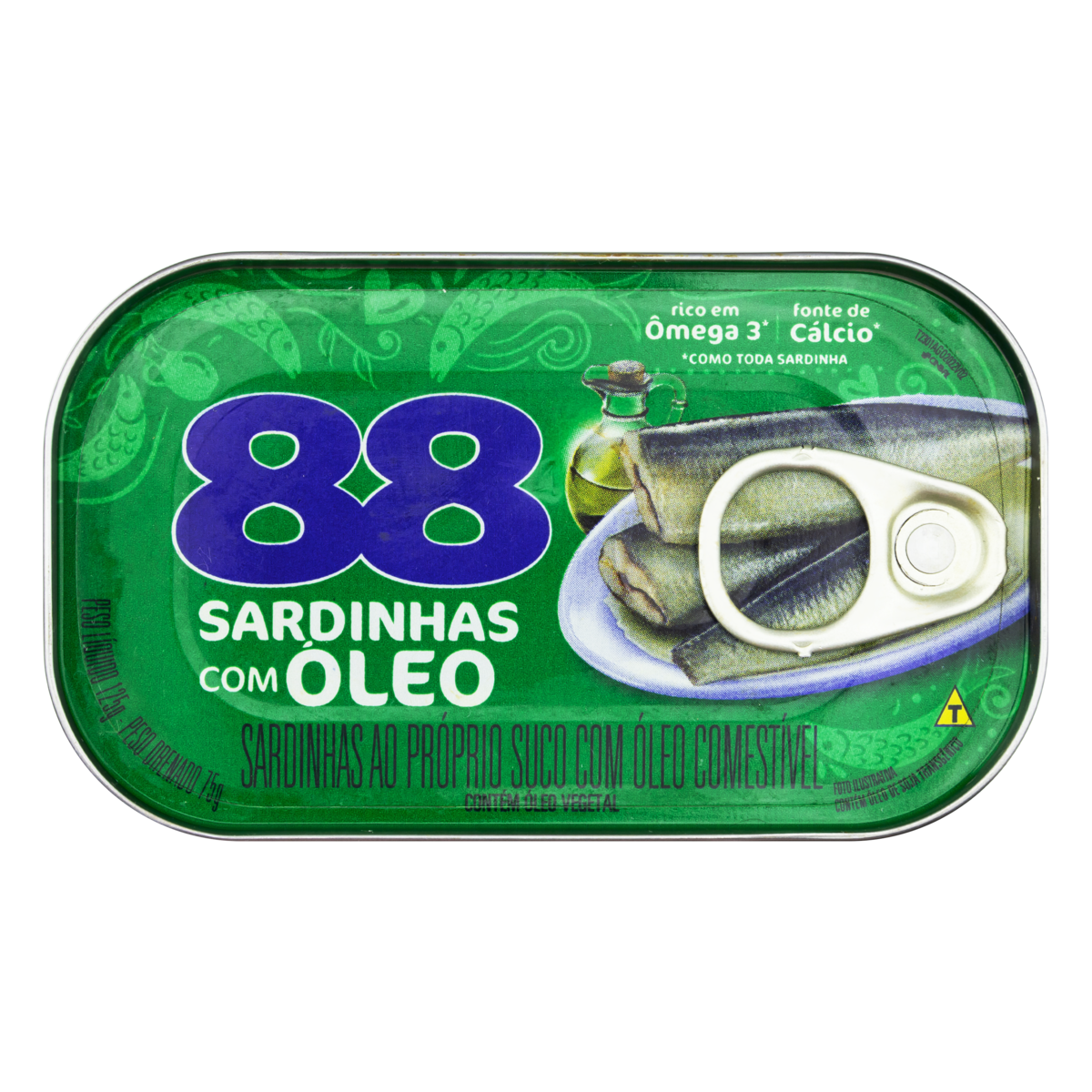 Sardinha Em Oléo 88 Lata 125g