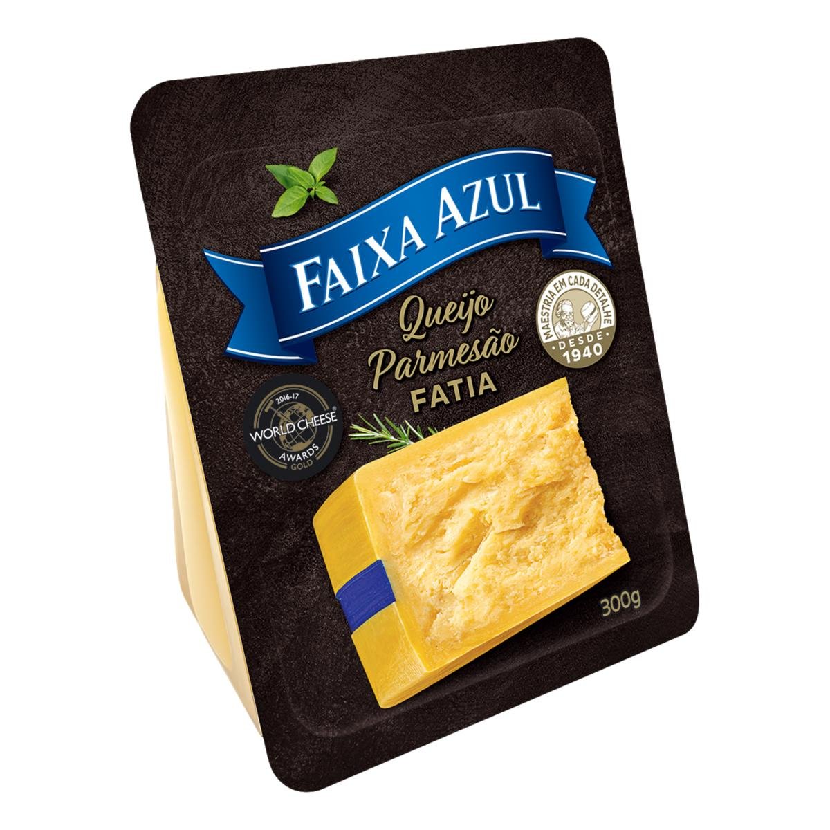 Queijo Parmesão Fatiado Faixa Azul 300g