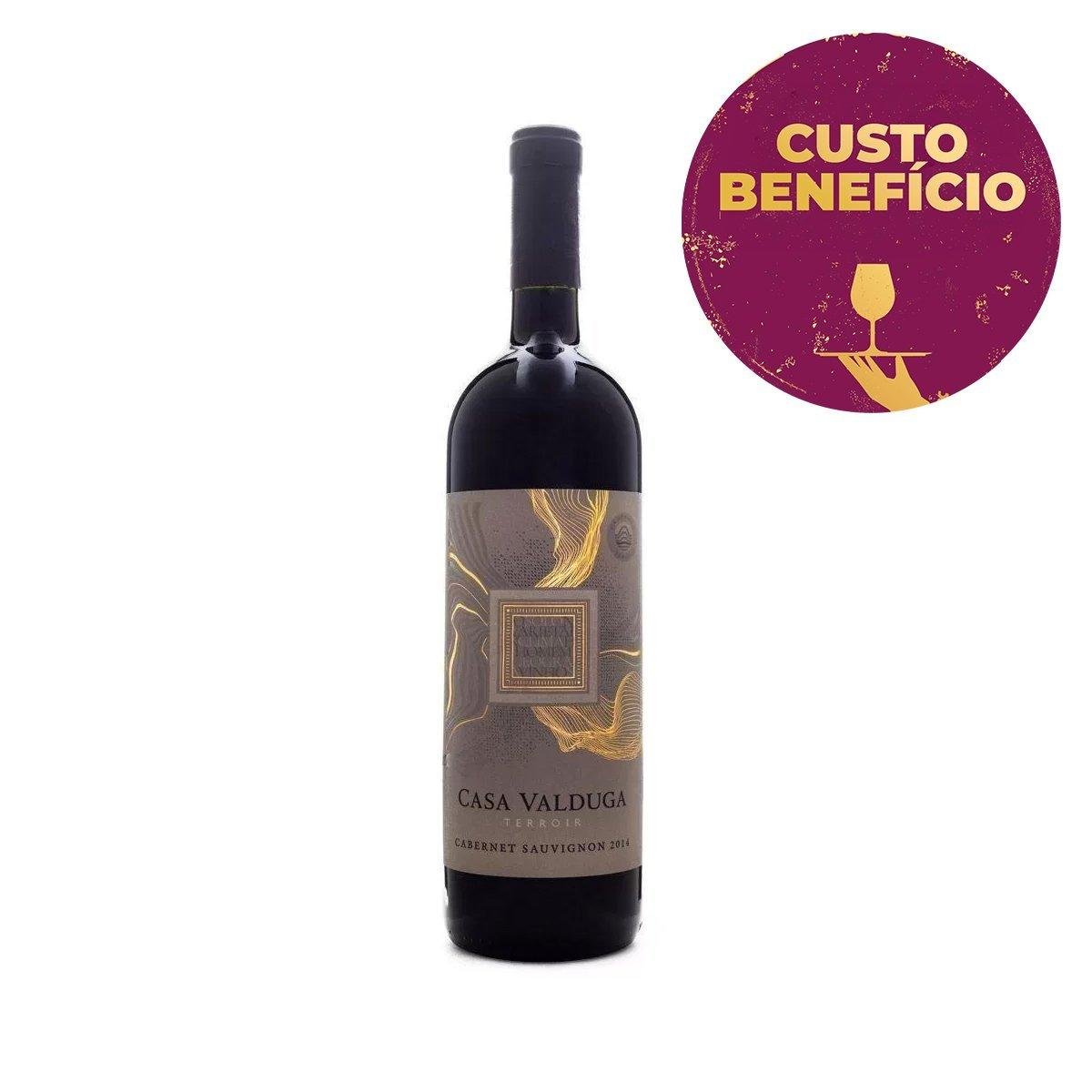 Vinho Tinto Brasileiro Casa Valduga Raizes Cabernet Sauvignon 750ml