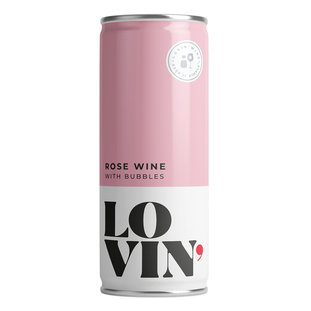 Frisante Brasileiro Lovin Rose Lata 269ml