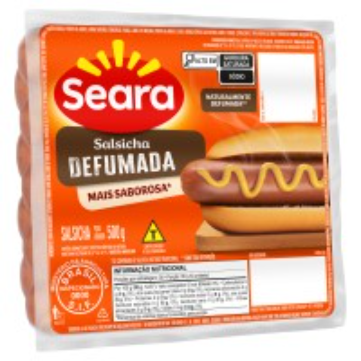 Salsicha Defumada Seara 500g