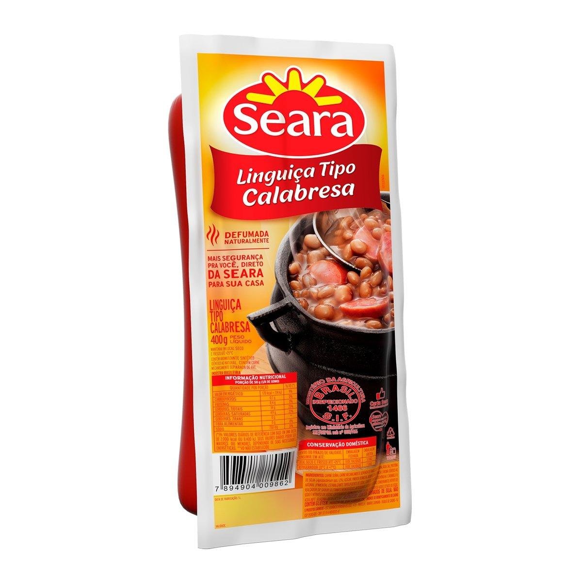 Linguiça Tipo Calabresa Seara 400g