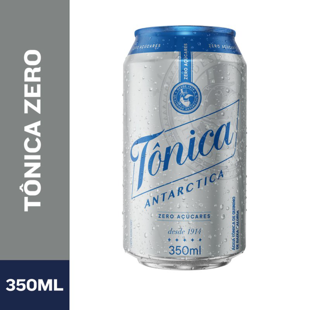 Água Tônica Antarctica Zero Açúcar Lata 350ml