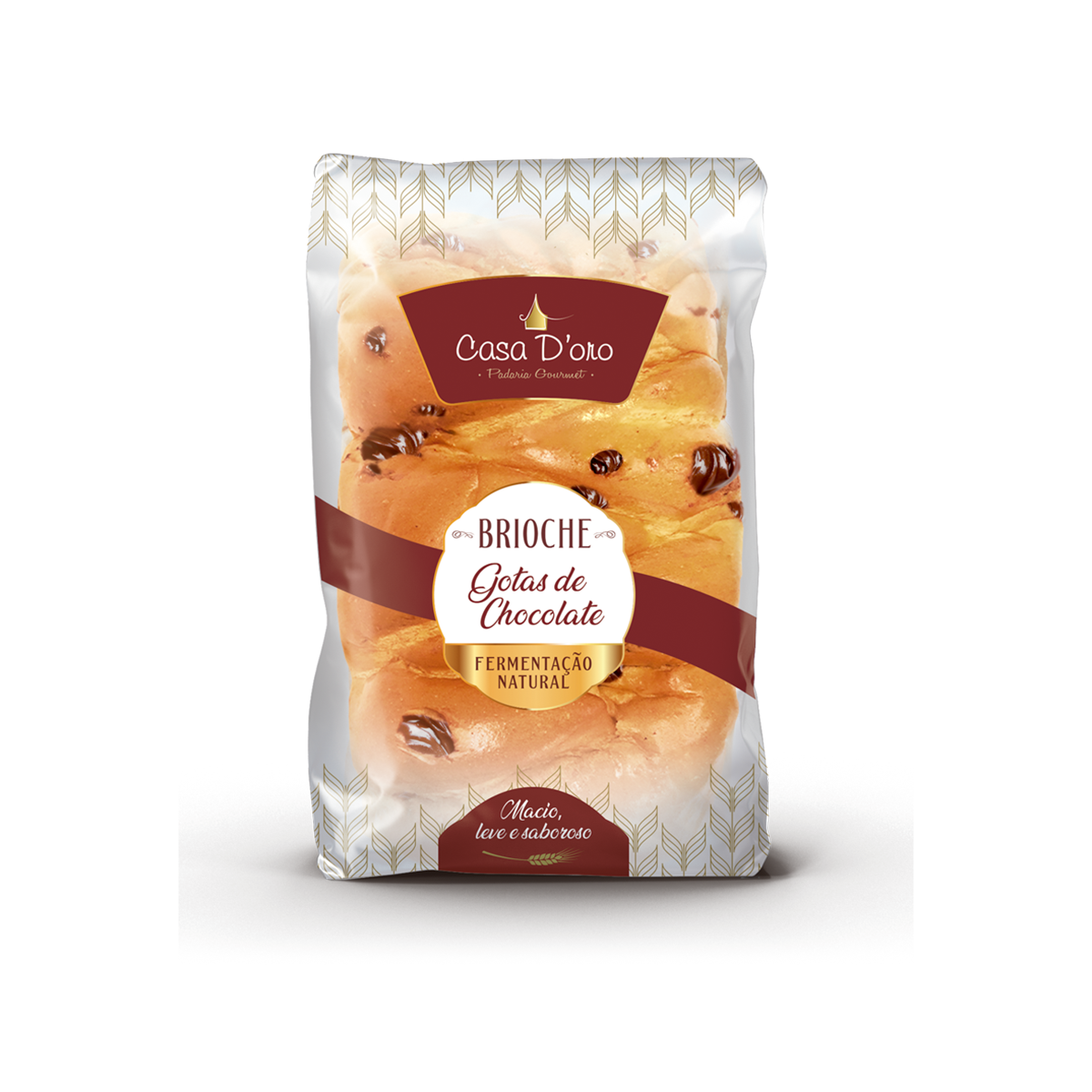 PÃO BRIOCHE GOTAS DE CHOC CASA DORO 300G