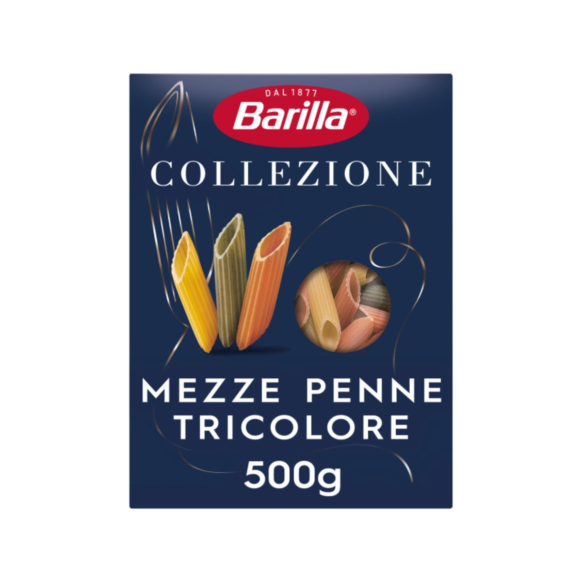 Macarrão Italiano Penne Tricolore BARILLA 500g