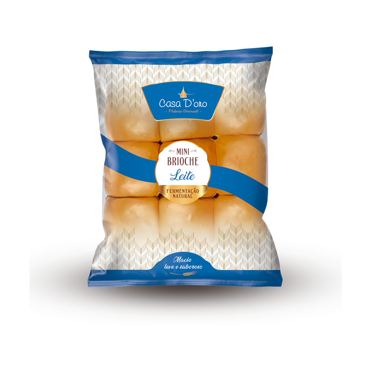PÃO MINI BRIOCHE LEITE CASA DORO 270G