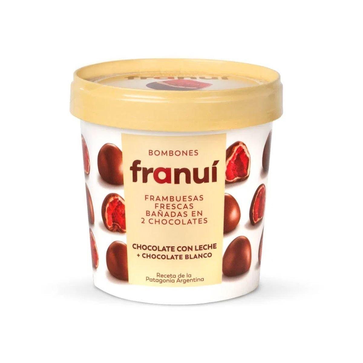 Framboesas Franui Chocolate com Leite 150g