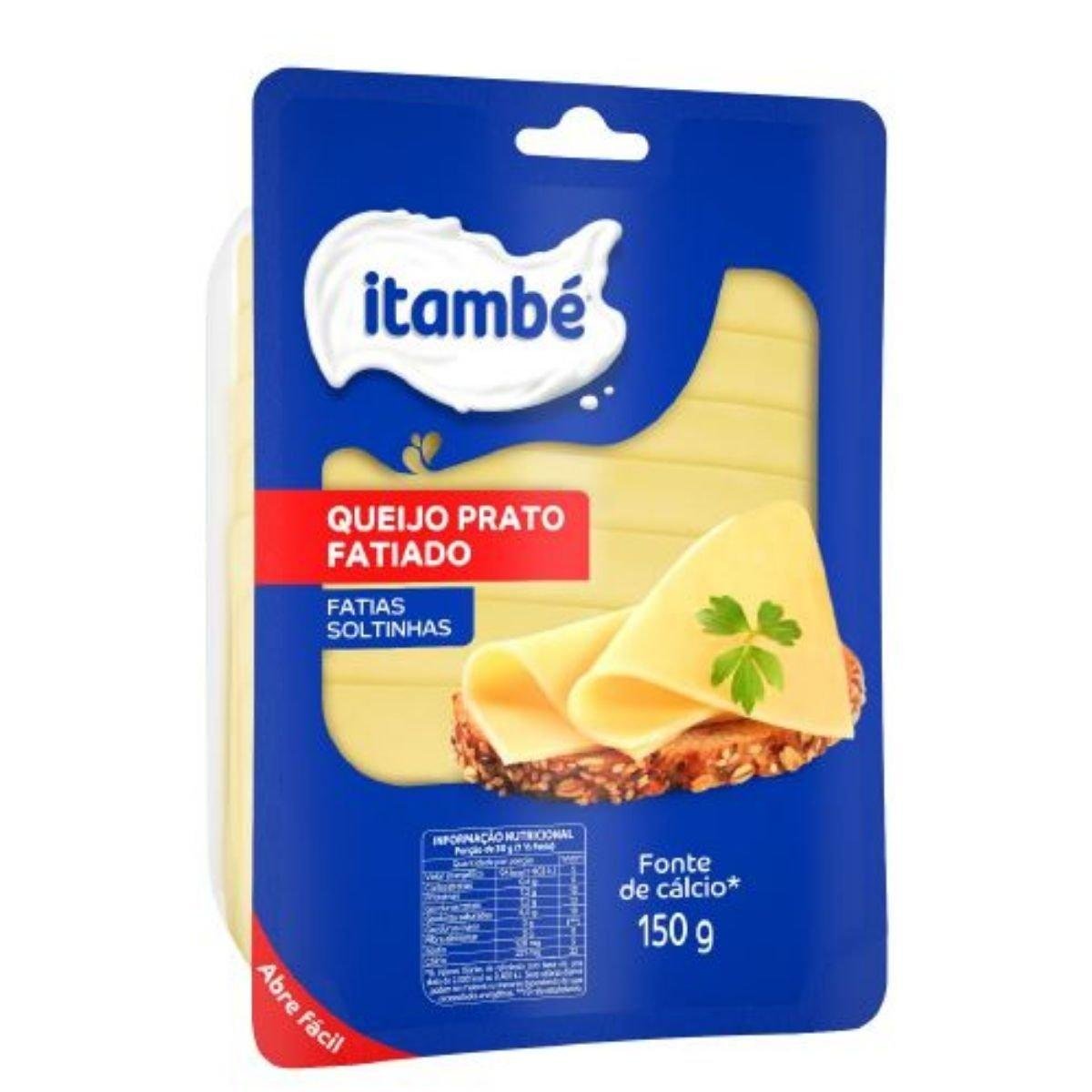 Queijo Prato Fatiado Itambé 150g