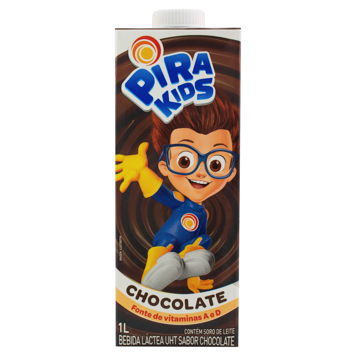 Achocolatado Pirakids 1L