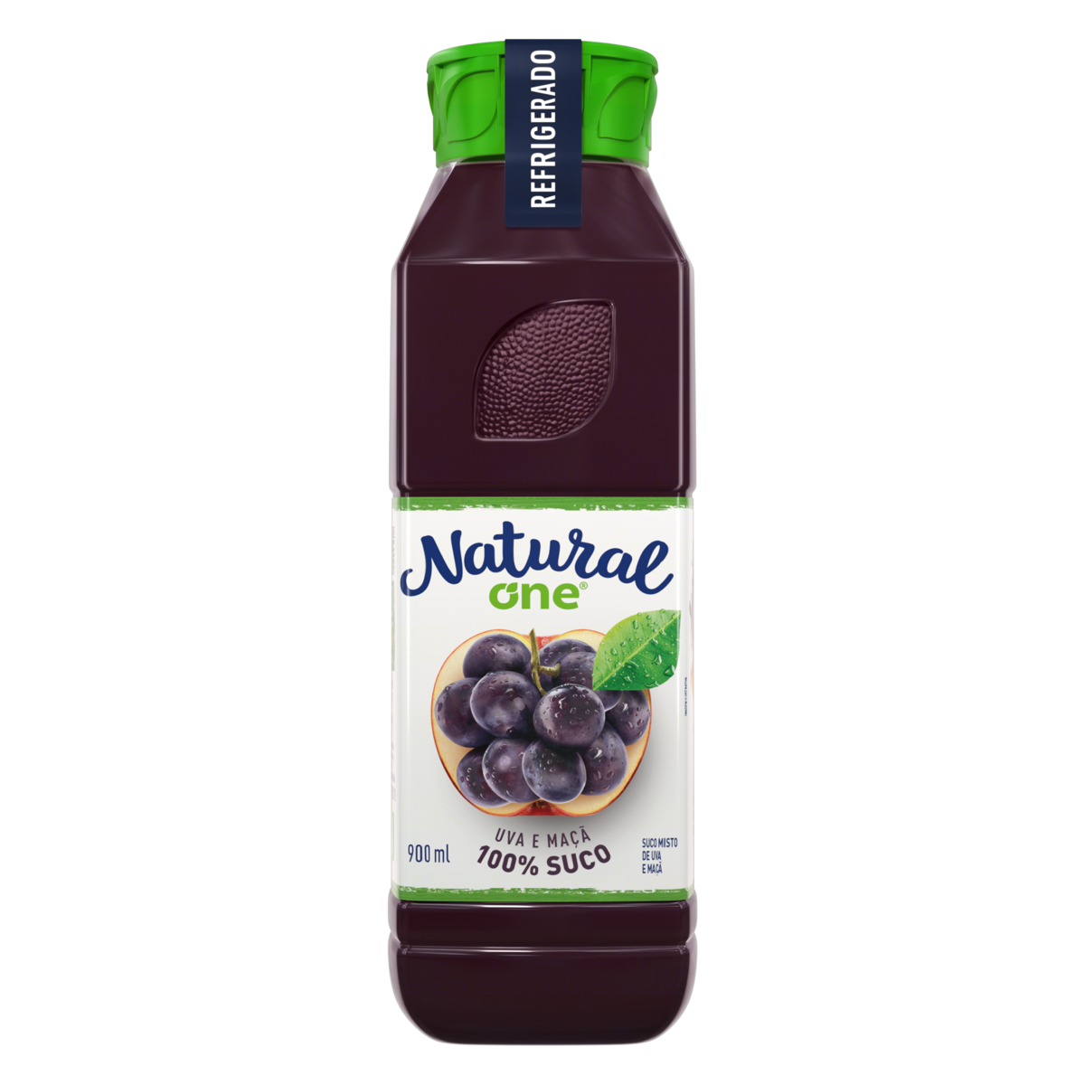 Suco Uva e Maçã Natural One Refrigerado Garrafa 900ml
