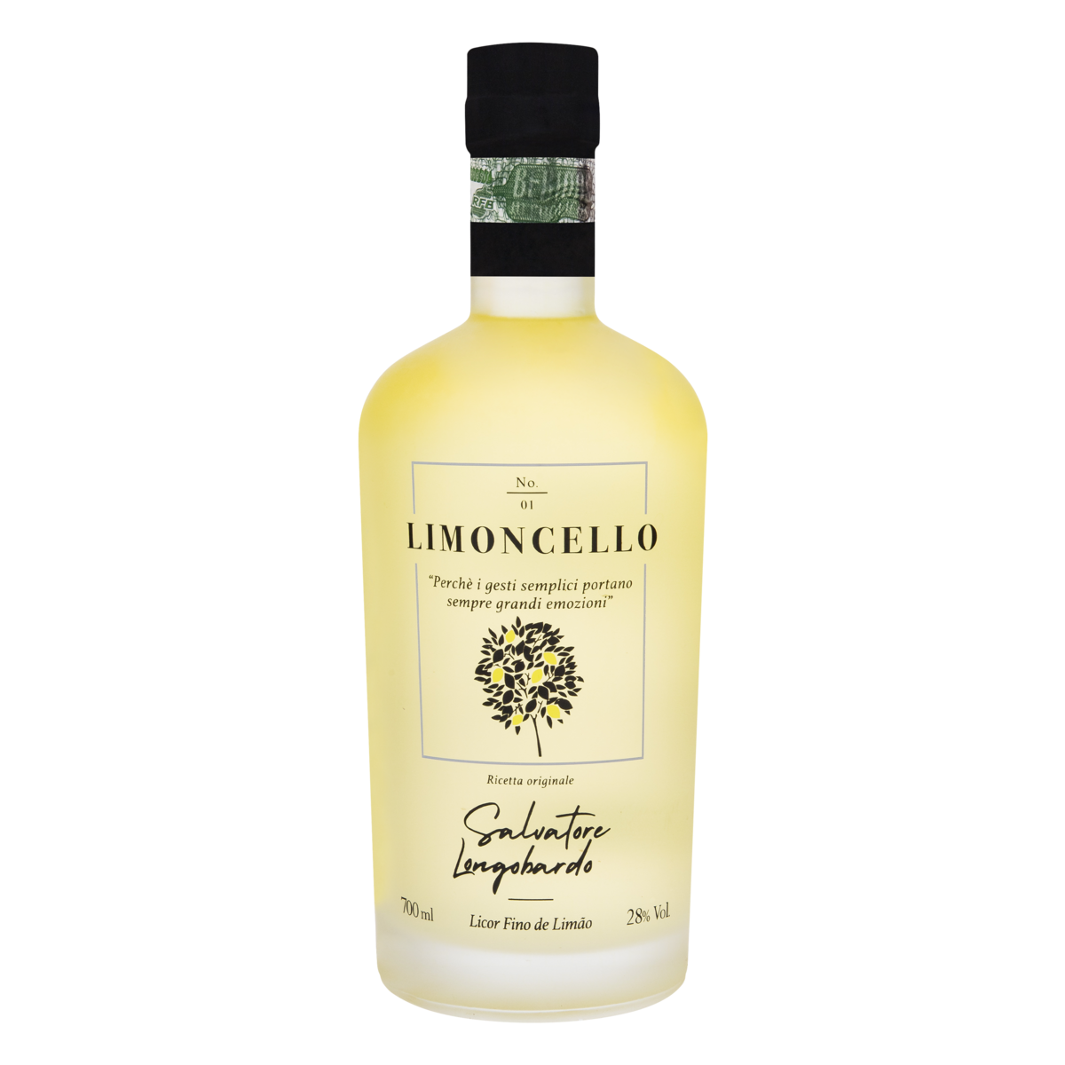 Licor Fino Limão Limoncello Garrafa 700ml