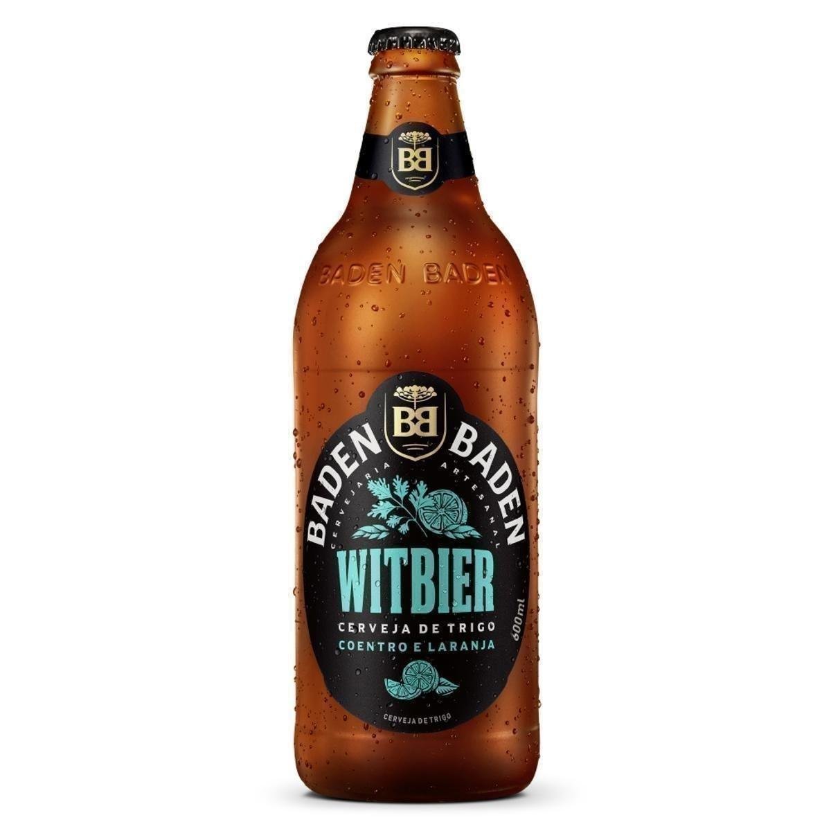 Cerveja Witbier Coentro e Laranja Baden Baden Garrafa 600ml