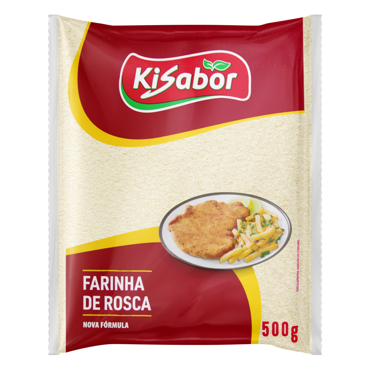 Farinha de Rosca Kisabor Pacote 500g