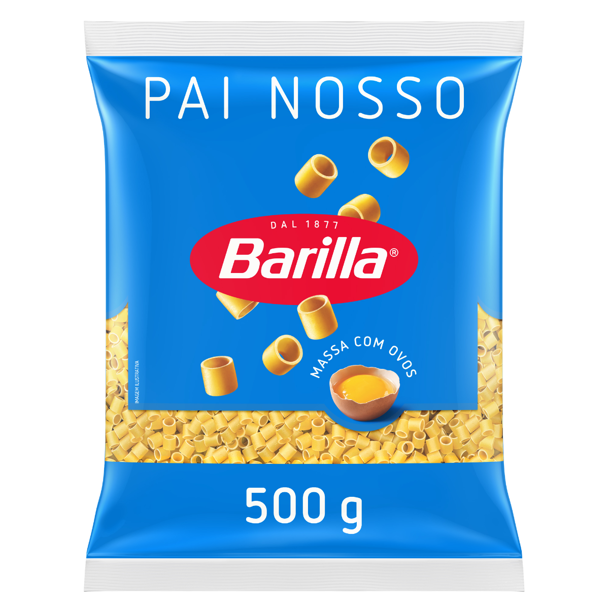 Macarrão com Ovos Pai Nosso Barilla Pacote 500g