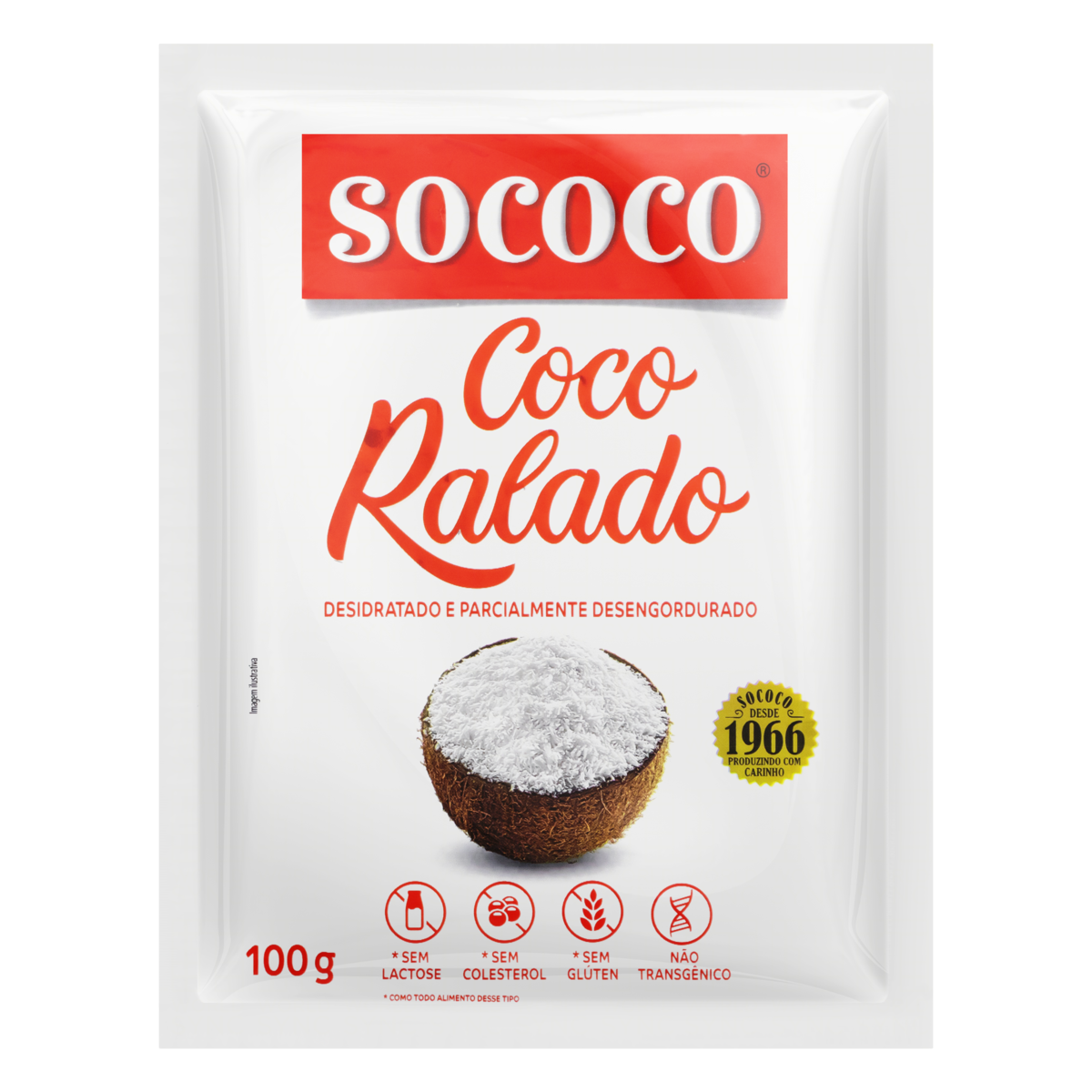 Coco Ralado SOCÔCO 100g