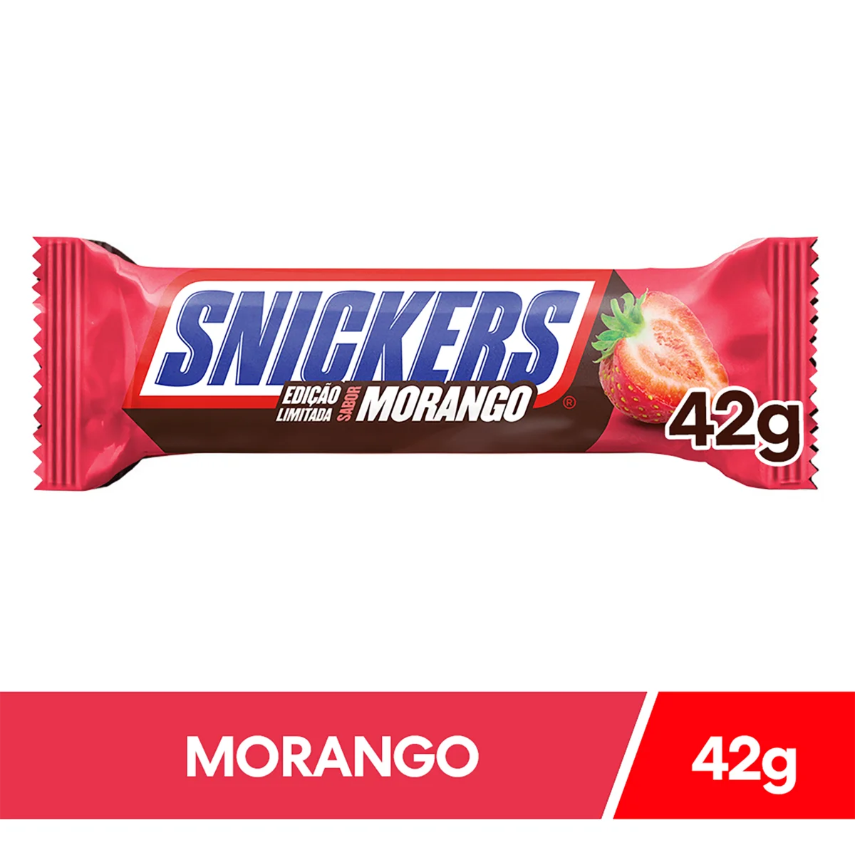 Snickers Morango Pacote 42g
