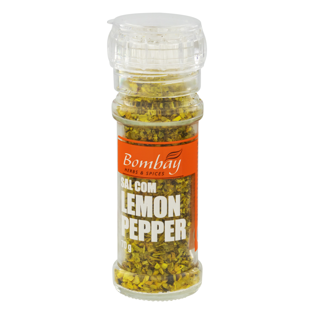 Tempero Moedor Sal Com Lemon Pepper Bombay 70 G