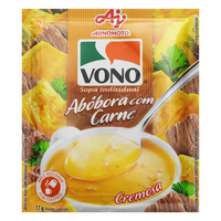 Sopa de Abóbora com Carne Vono Pacote 17g