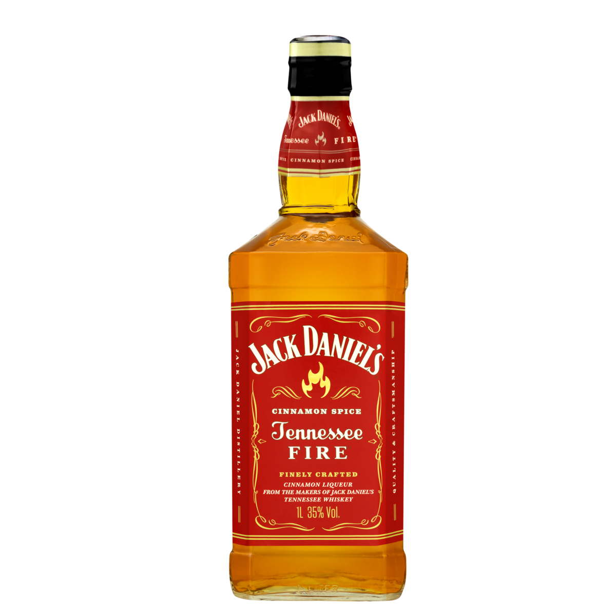 Licor Fino de Whisky Canela Jack Daniel's Fire Garrafa 1l