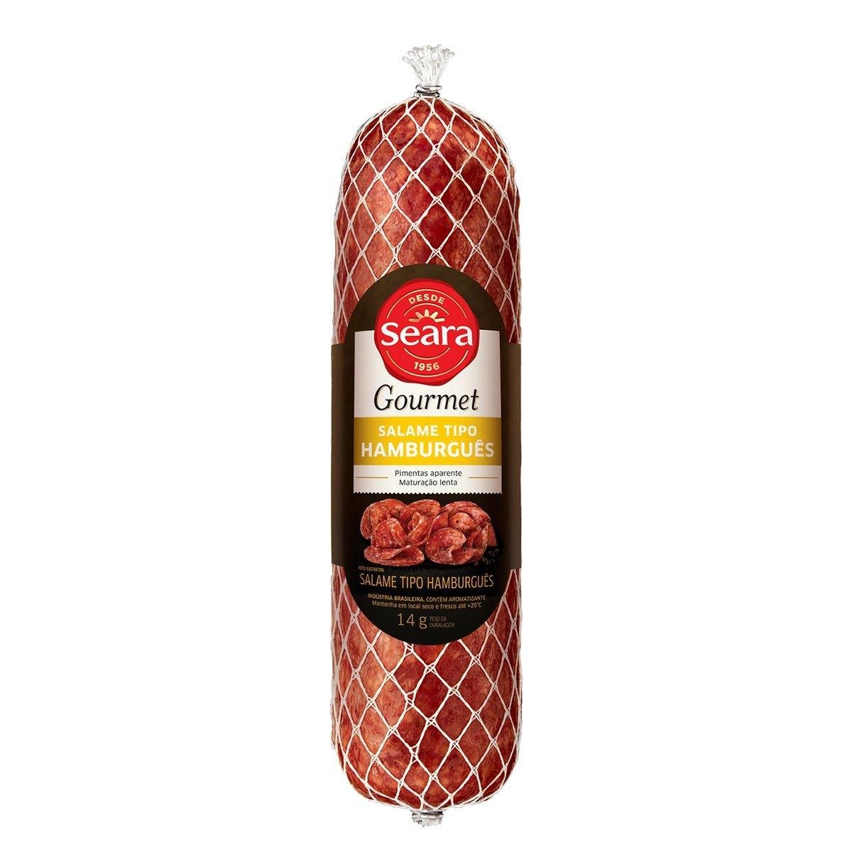 Salame hamburguês bandeja Seara Gourmet 150g
