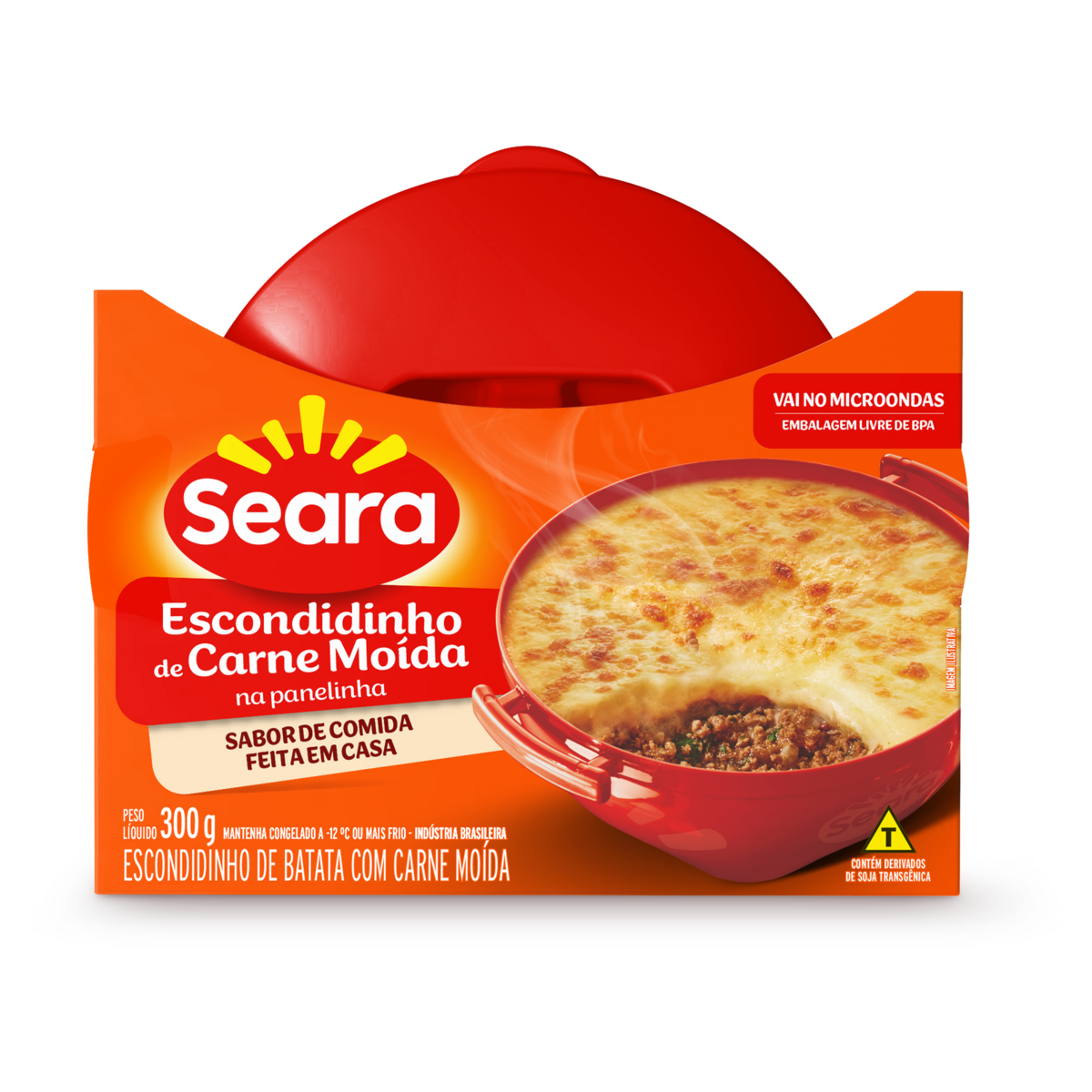 Escondidinho Carne Moída Seara na Panelinha Pote 300g