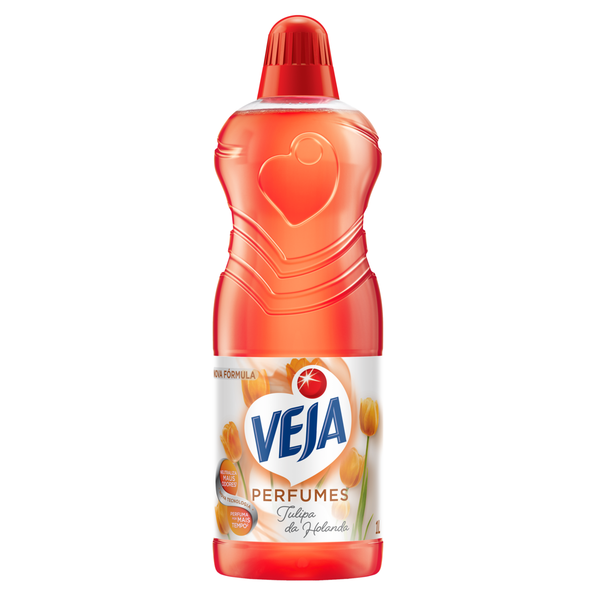 Limpador Perfumado Tulipa da Holanda Veja Perfumes Frasco 1l