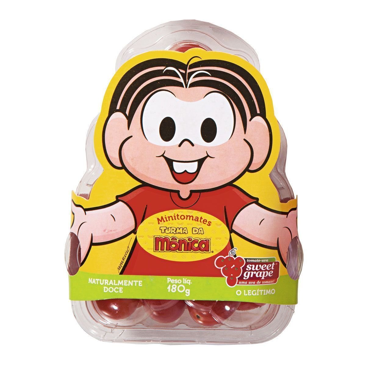 Tomate Uva Sweet Grape TURMA DA MÔNICA Unidade 180g