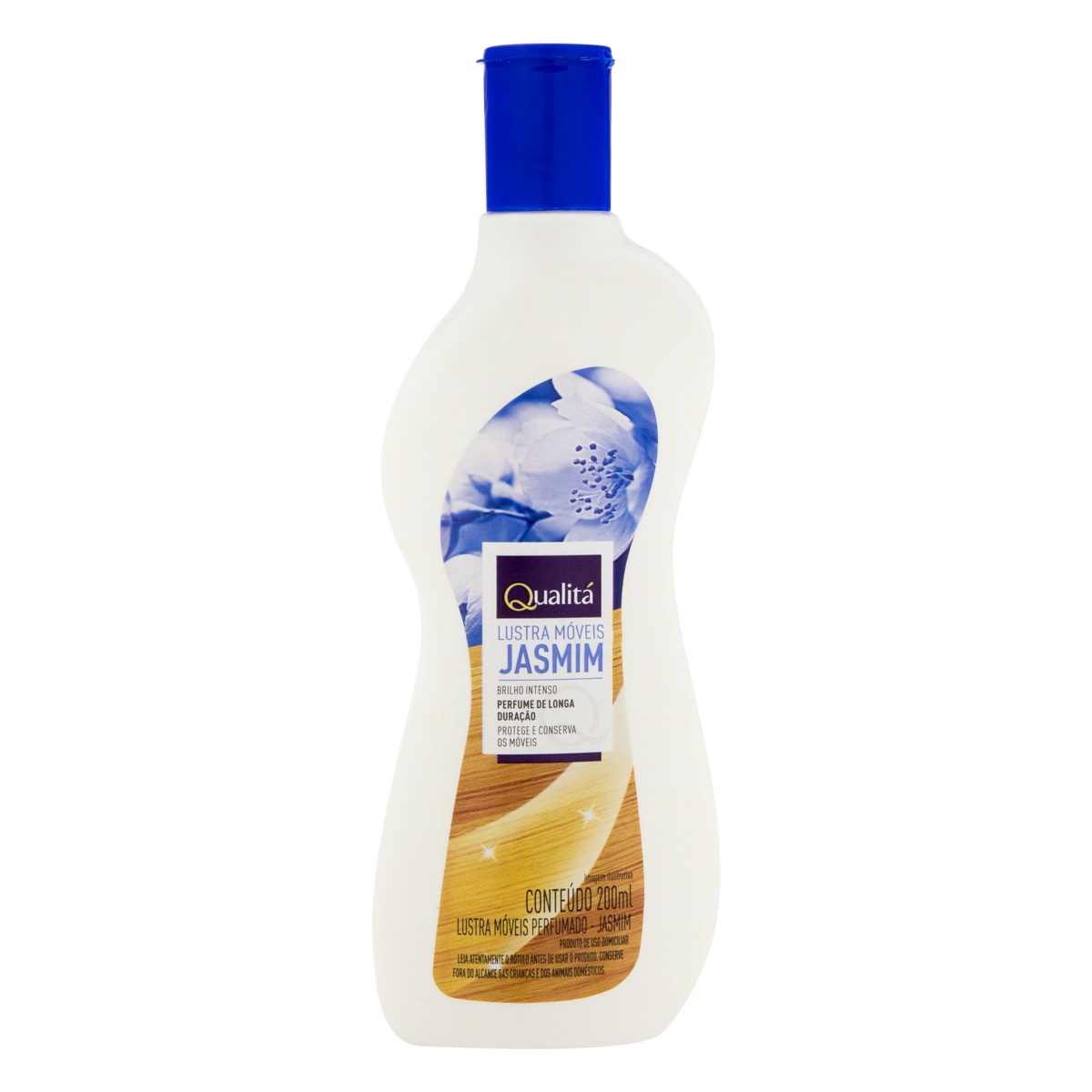 Lustra-Móveis Brilho Intenso Jasmim Qualitá Frasco 200ml