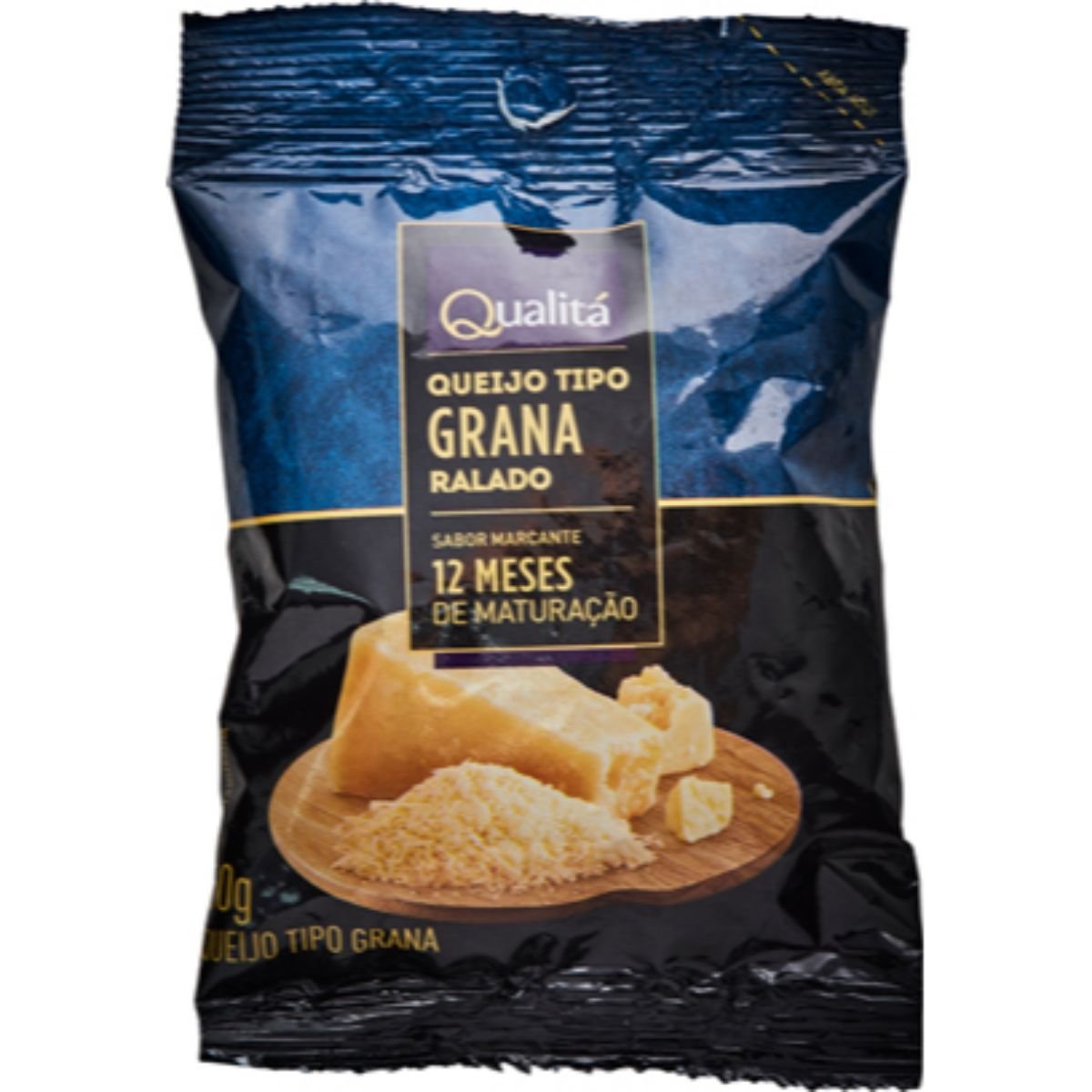 Queijo Tipo Grana Ralado Qualitá Pacote 50g
