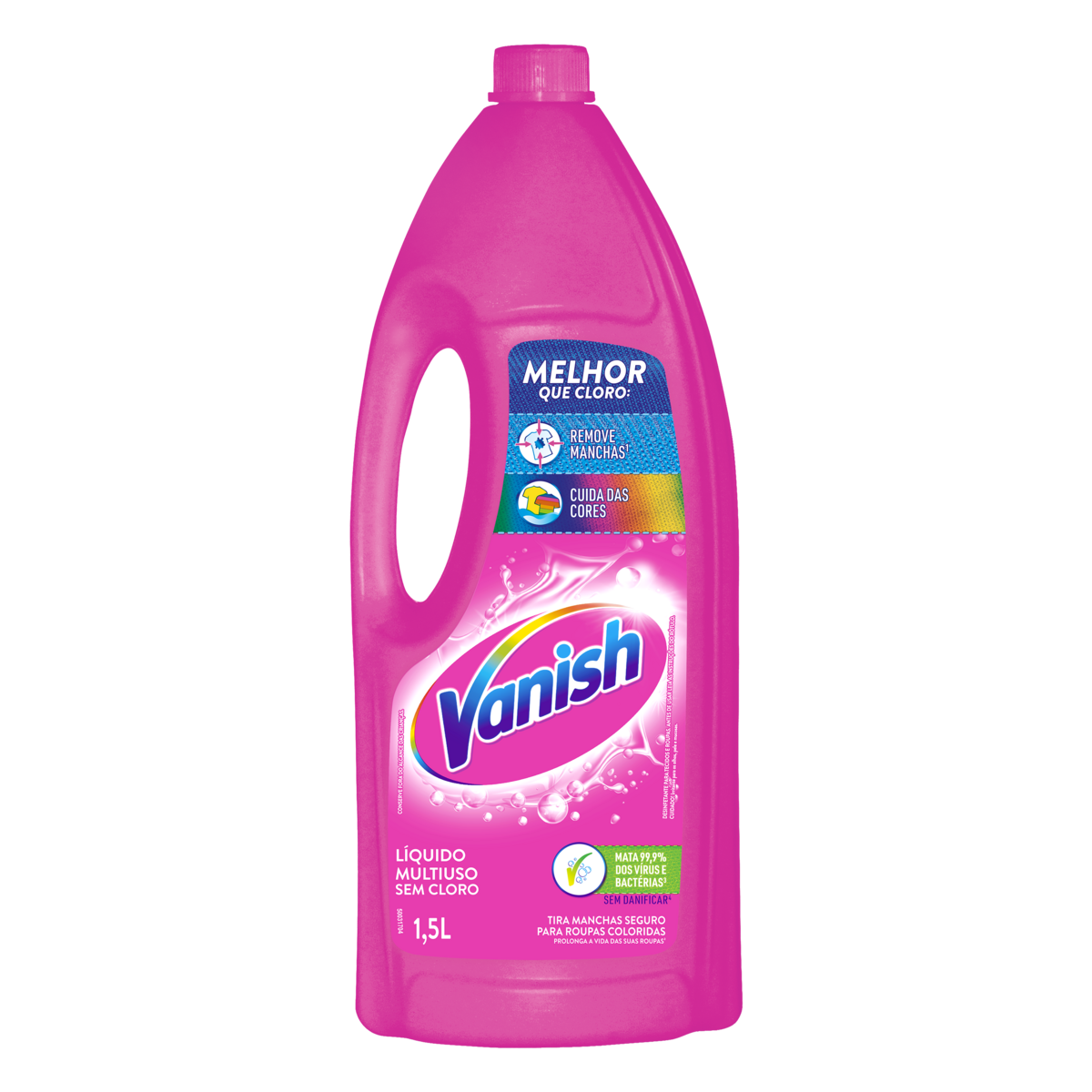 Tira-Manchas Líquido Multiuso Vanish Frasco 1,5L
