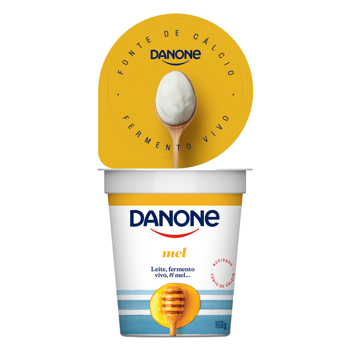 Iogurte Natural Danone Mel 160g