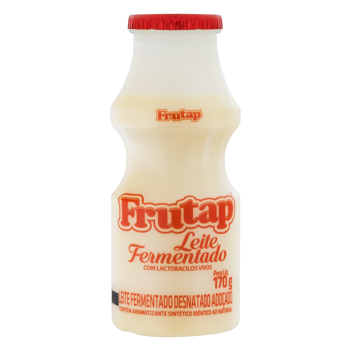 Leite Fermentado Desnatado Frutap Frasco 170g
