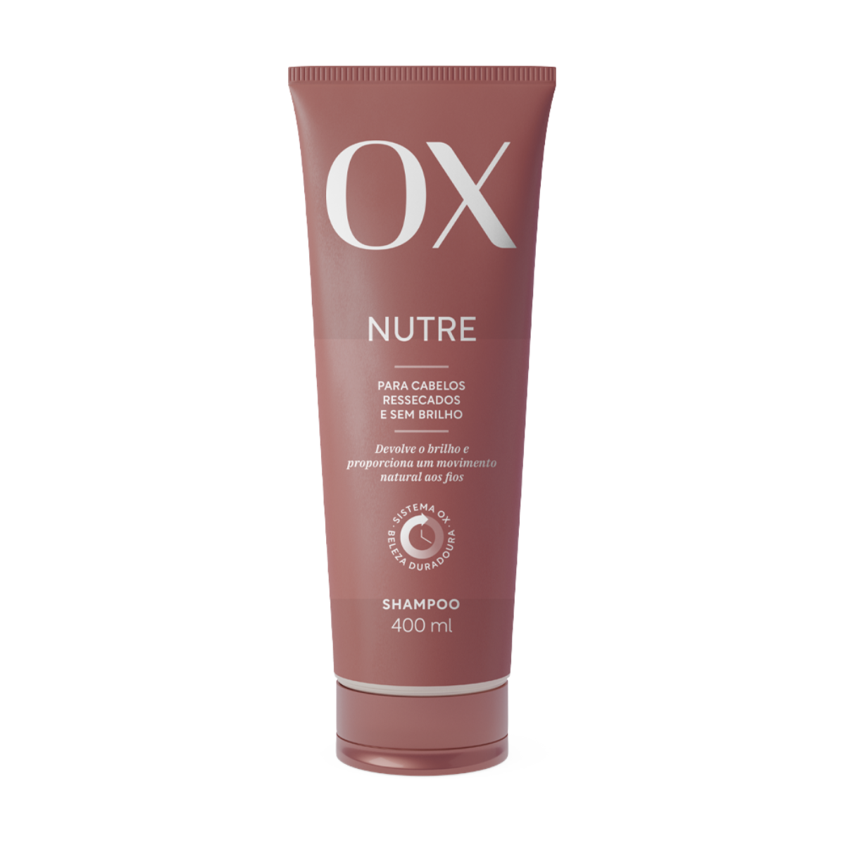 Shampoo OX Cosméticos Nutre Bisnaga 400ml
