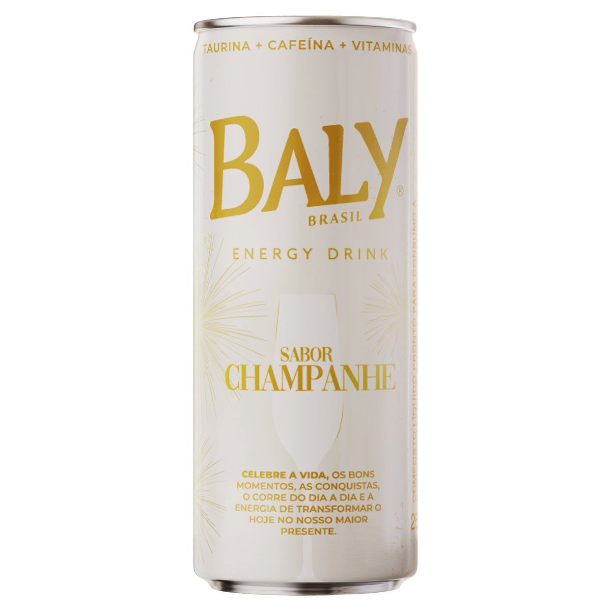 Energético Champanhe Baly Lata 250ml