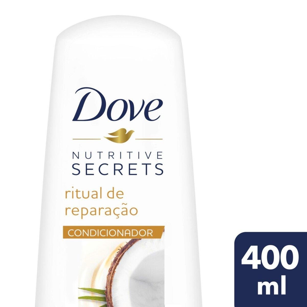 Condicionador Dove Nutritive Secrets Ritual de Reparação Frasco 400ml