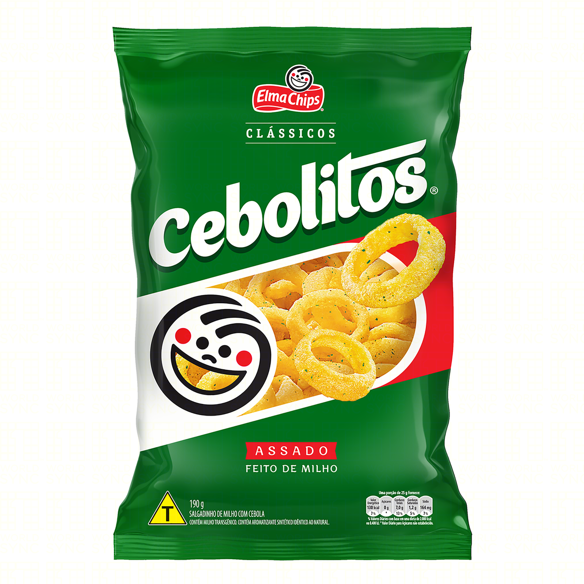 Salgadinho De Milho Cebola Elma Chips Cebolitos 190G