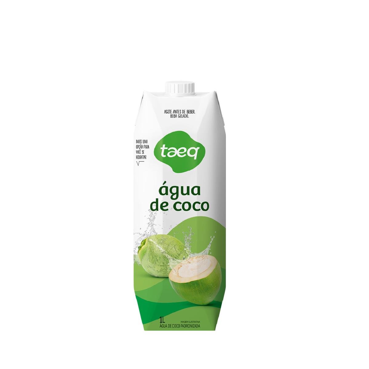 Água de Coco Esterilizada Taeq Caixa 1l