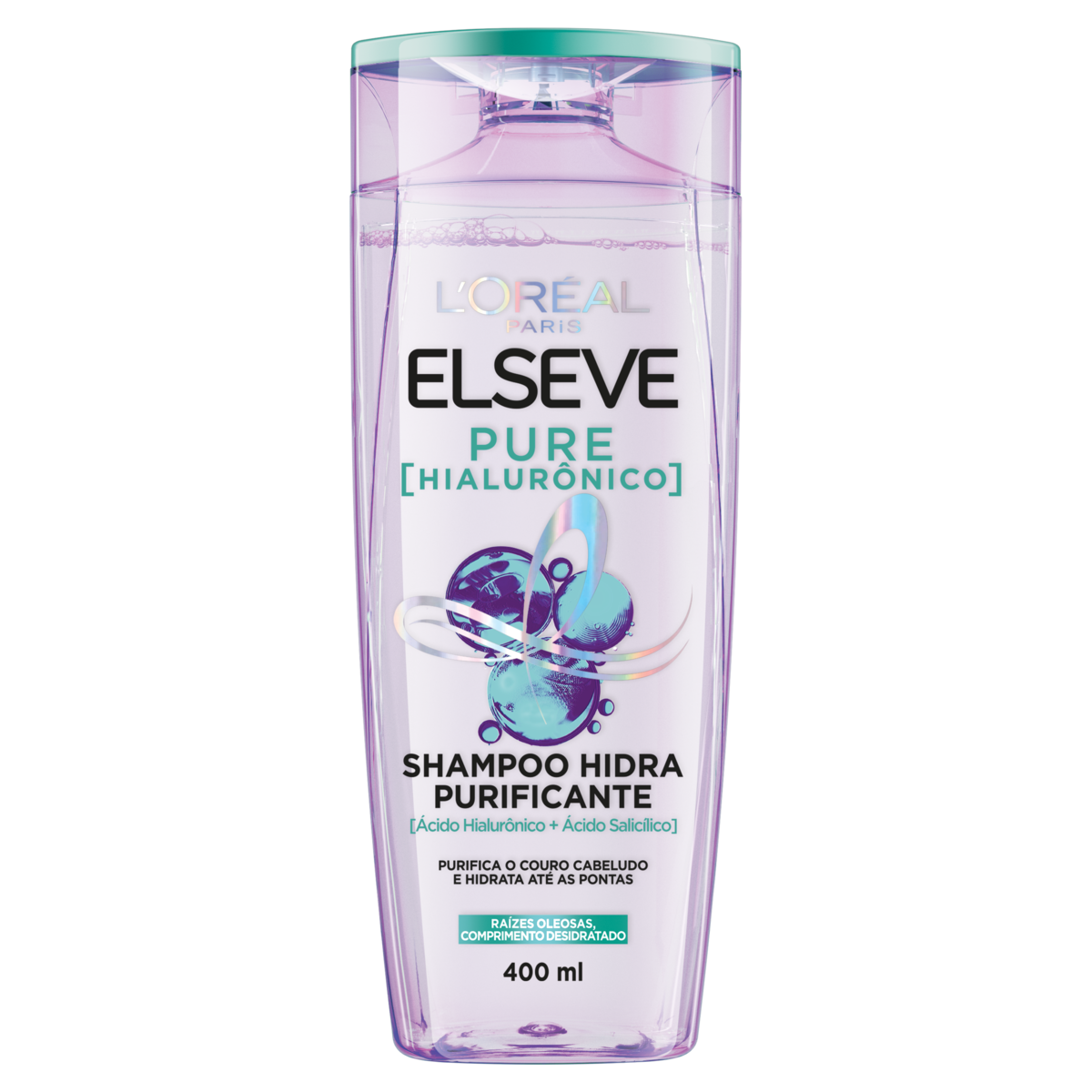 Shampoo L'oréal Paris Elseve Pure Hialurônico Frasco 400ml