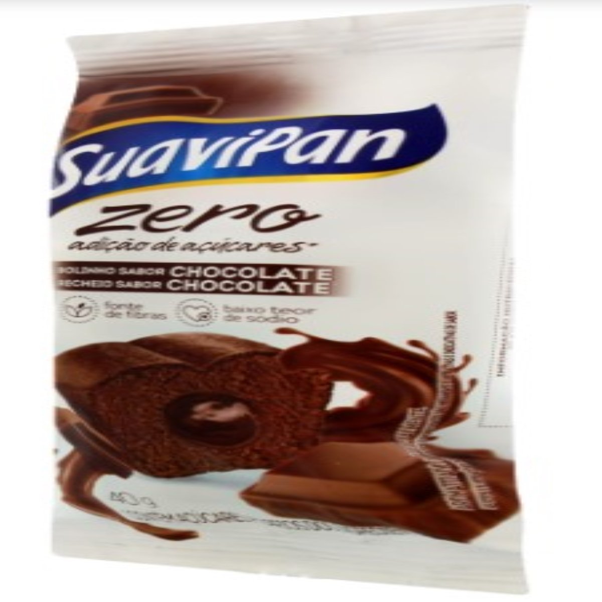 Bolinho com Recheio de Chocolate Light SUAVIPAN 40g