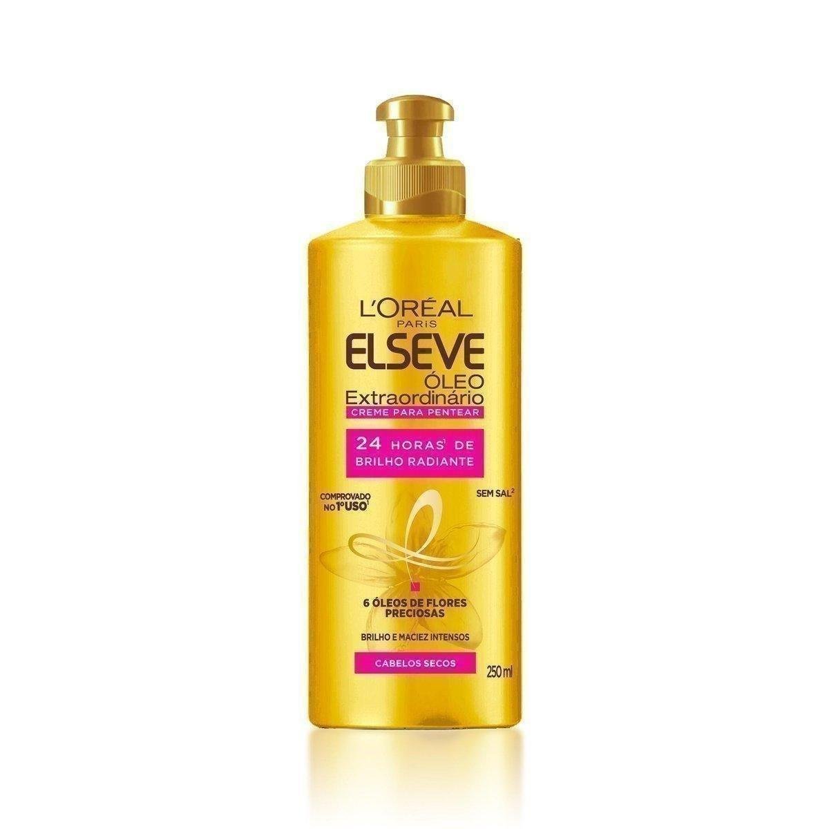 Creme Para Pentear Elseve Óleo Extraordinário LOréal 250ml