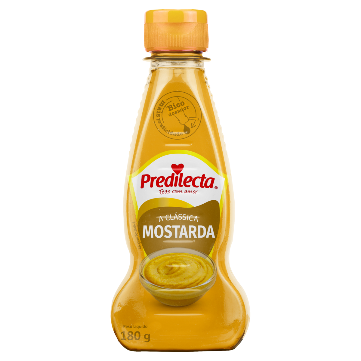Mostarda Preparada Predilecta Squeeze 180g
