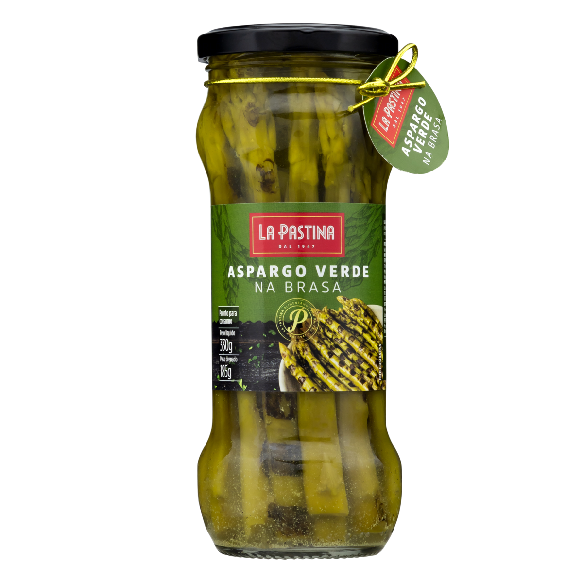 Aspargos Verdes Na Brasa La Pastina 185g