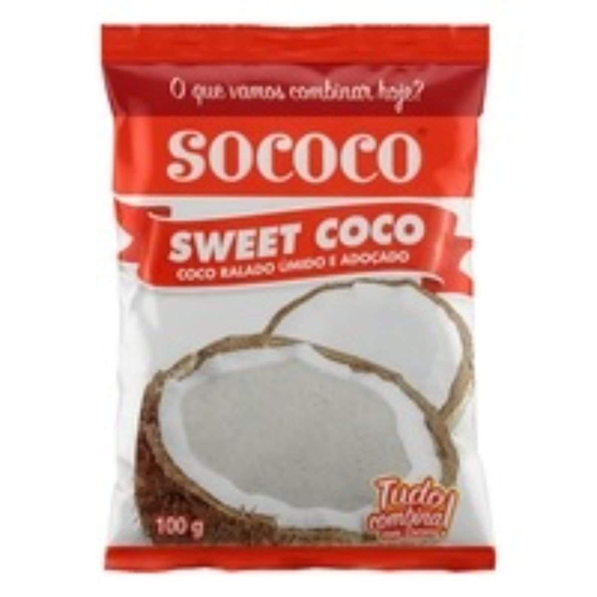 Coco Ralado SÓ COCO Sweet Coco Pacote 100g