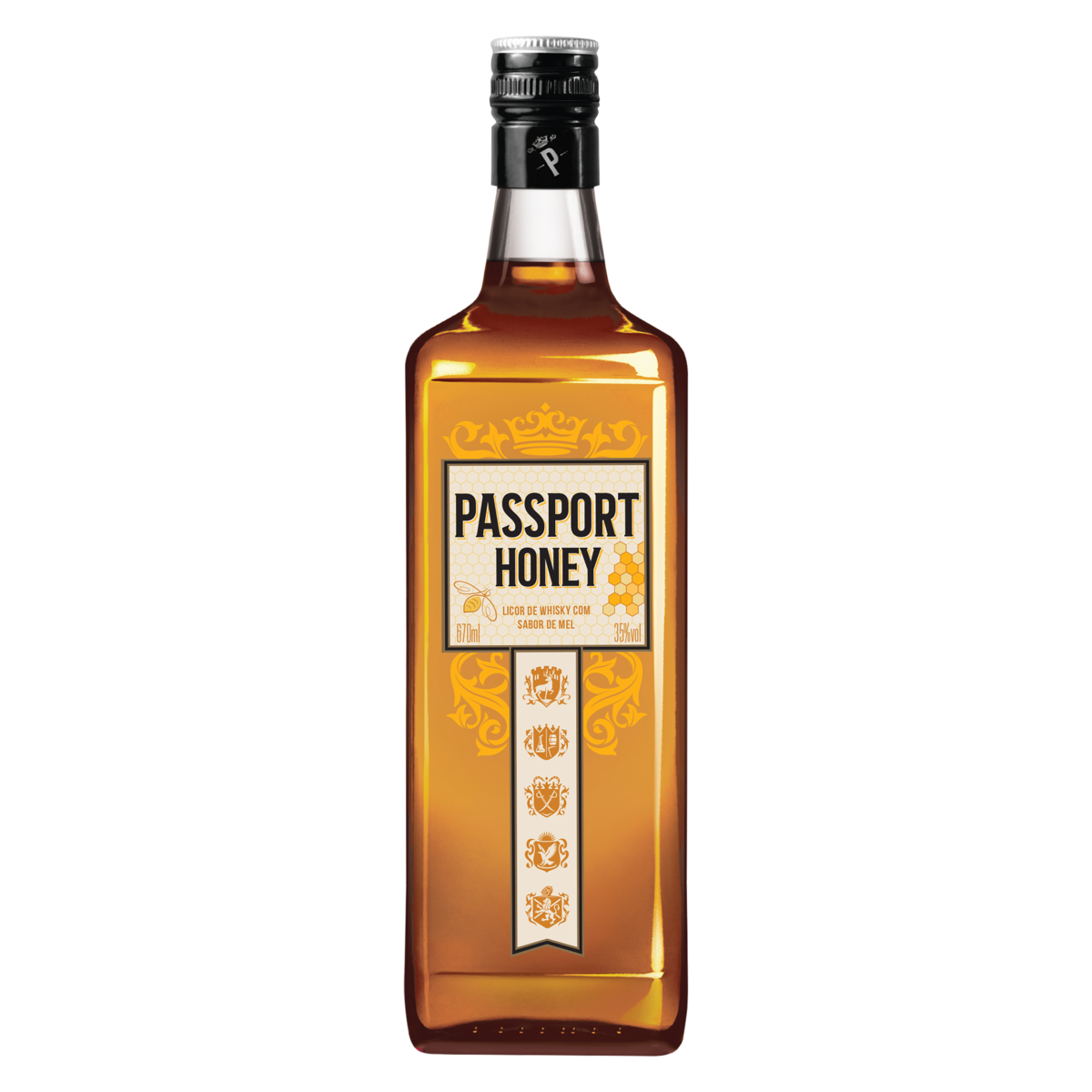 Licor Whisky Escocês Passport Honey 670ml