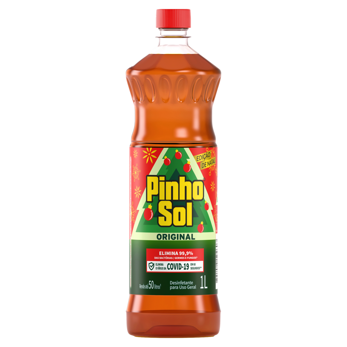 Desinfetante Uso Geral Original Pinho Sol Frasco 1l