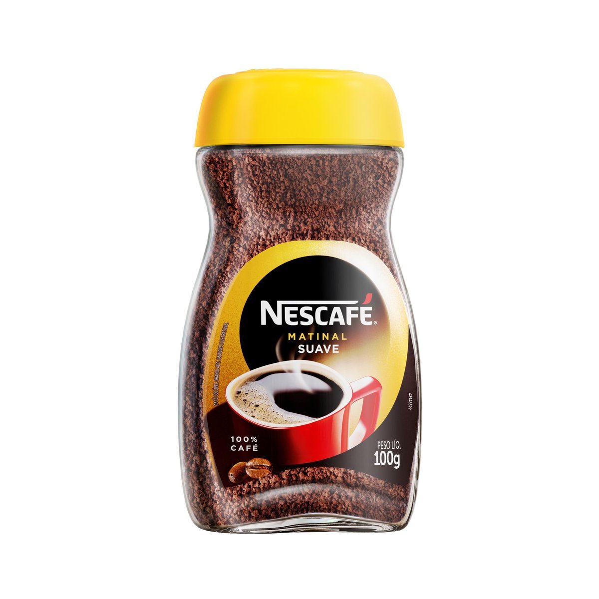 Café Solúvel Granulado Suave Nescafé Matinal Vidro 100g